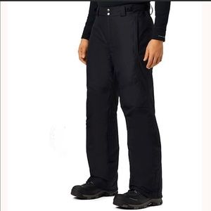 COLUMBIA Men’s Bugaboo II Snow Ski Pants Black 1X  *1/4 Tear - see photos